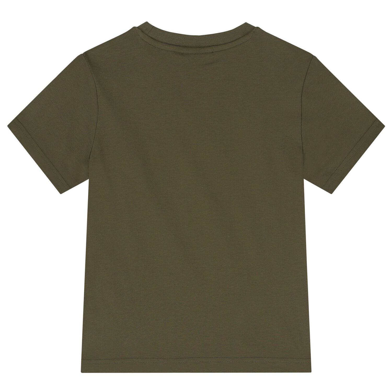 Boys Green Logo T-Shirt, 3, hi-res