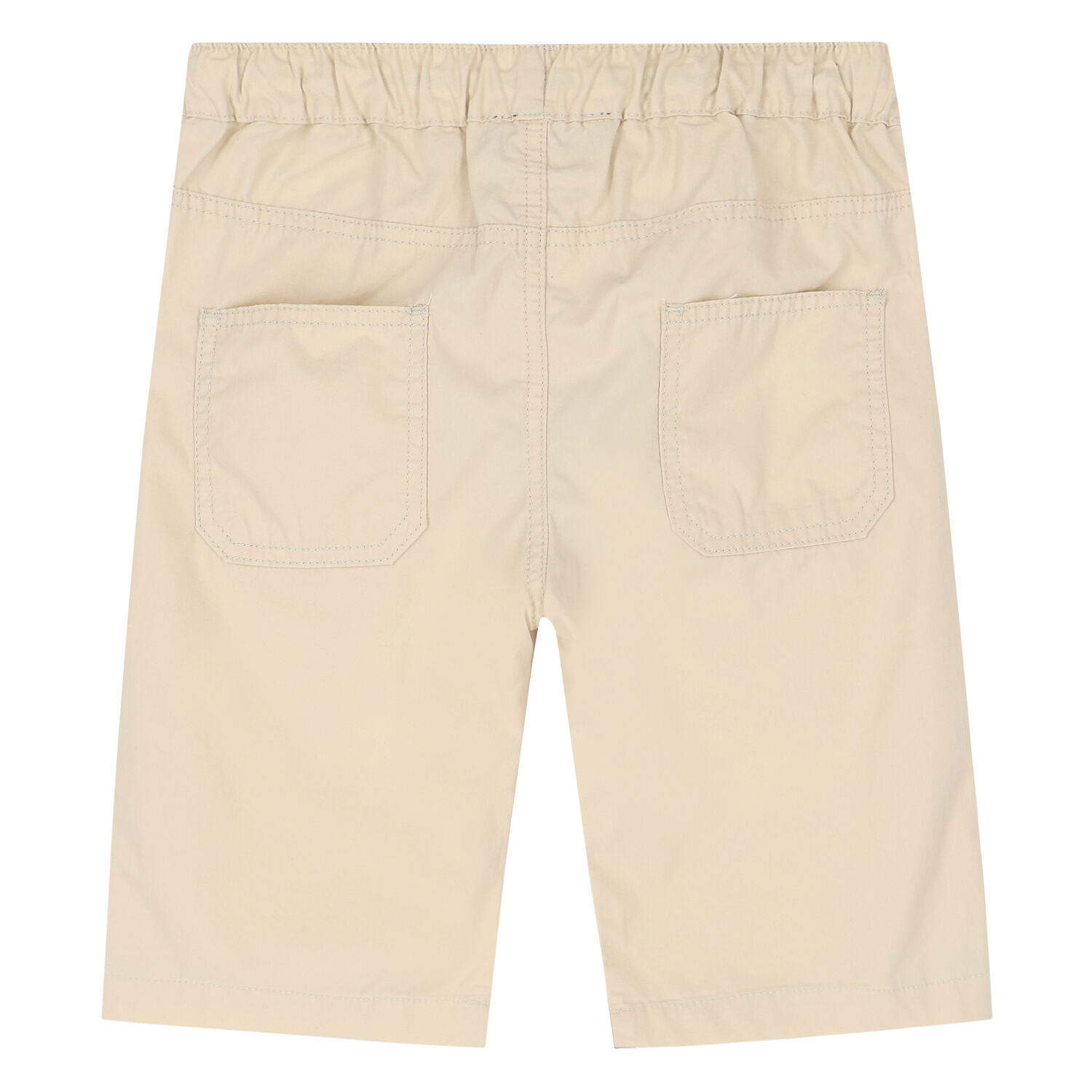 Boys Beige Logo Shorts, 2, hi-res image number null