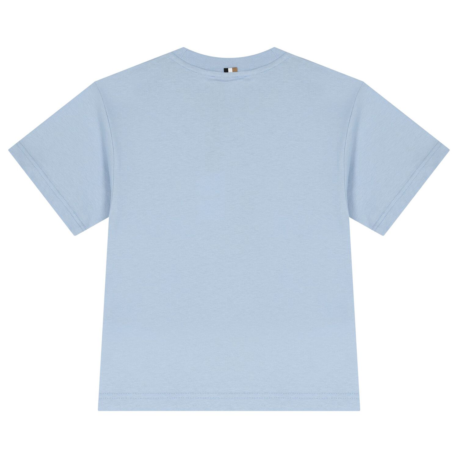 Boys Blue & Navy Blue Logo Shorts Set, 1, hi-res