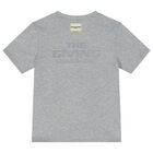 Grey Logo Reflective T-Shirt, 4, hi-res