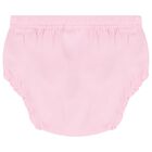 Baby Girls Pink Logo Tulle Dress Set, 1, hi-res