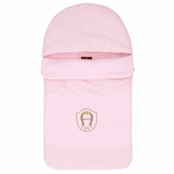 Baby Girls Pink & Gold Baby Nest