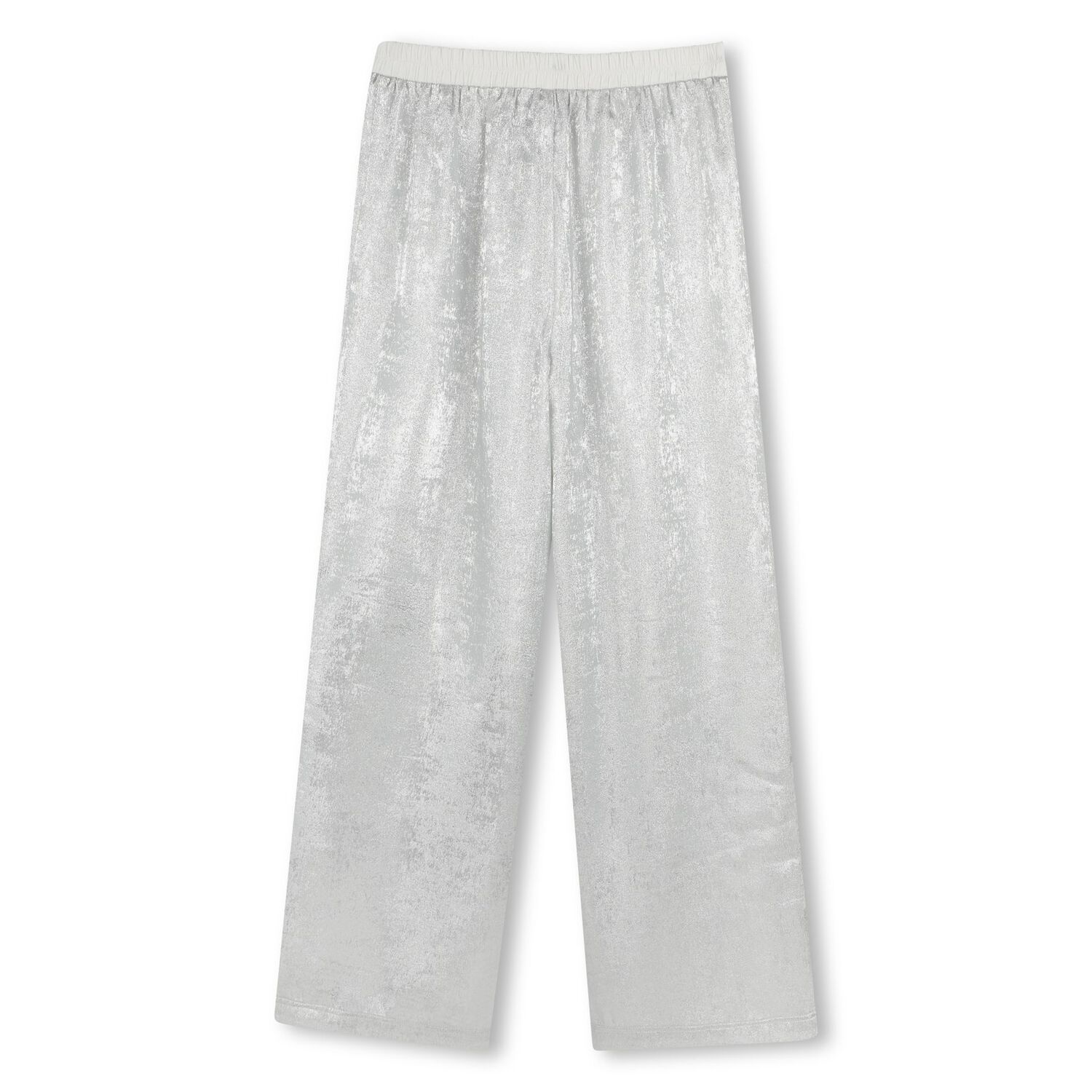 Girls Silver Logo Trousers, 1, hi-res image number null
