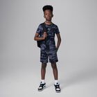 Black & Grey Jordan Shorts, 1, hi-res