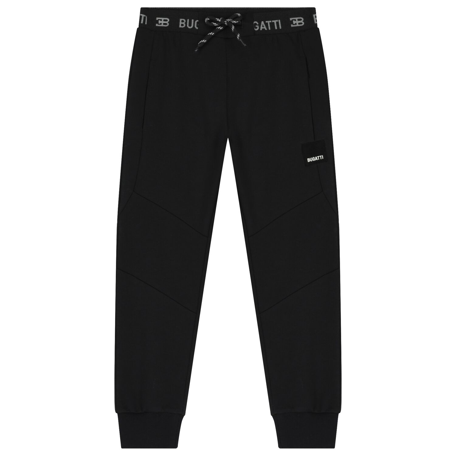 Boys Black Logo Joggers, 1, hi-res