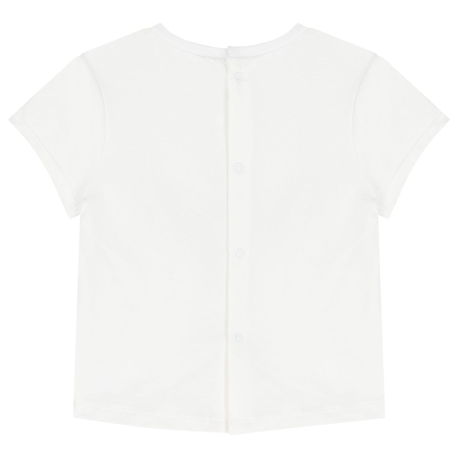 Baby Girls White & Beige Tracksuit Set, 1, hi-res