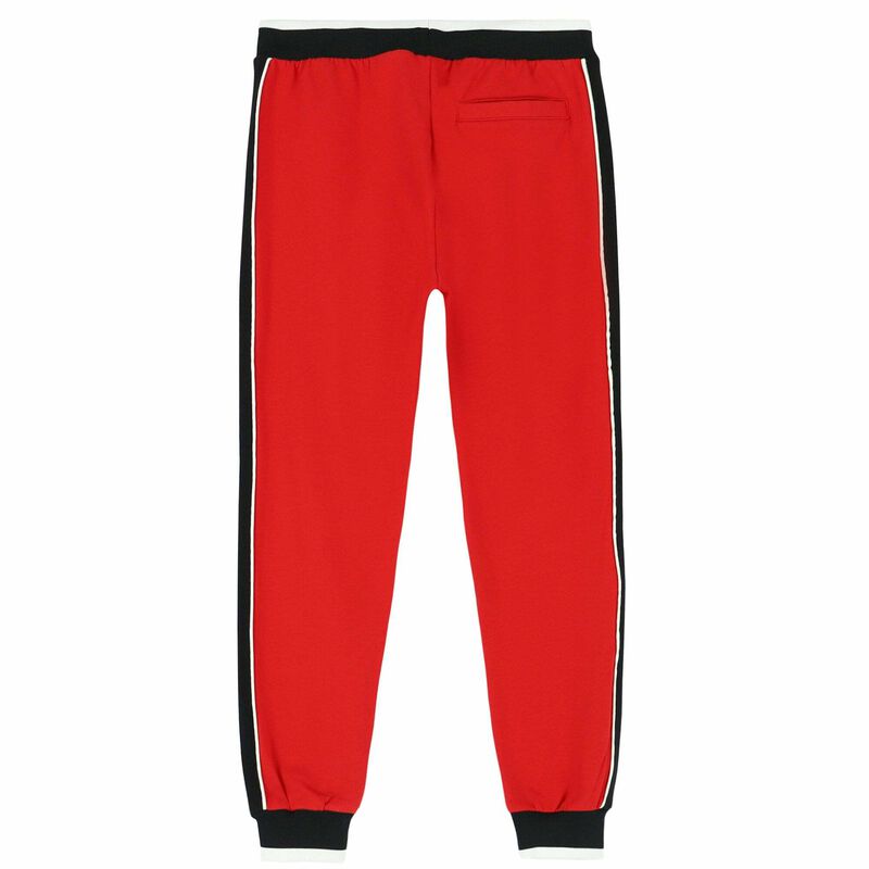 Boys Red Logo Joggers, 1, hi-res image number null
