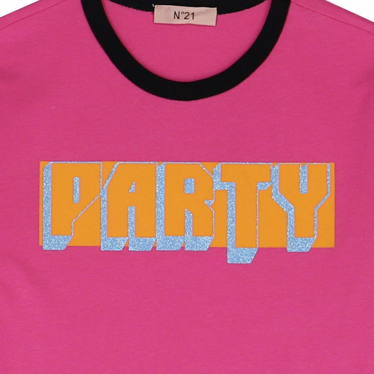 Girls Pink Cotton T-Shirt, 1, hi-res image number null