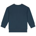 Boys Navy Blue Yeti Sweatshirt, 1, hi-res