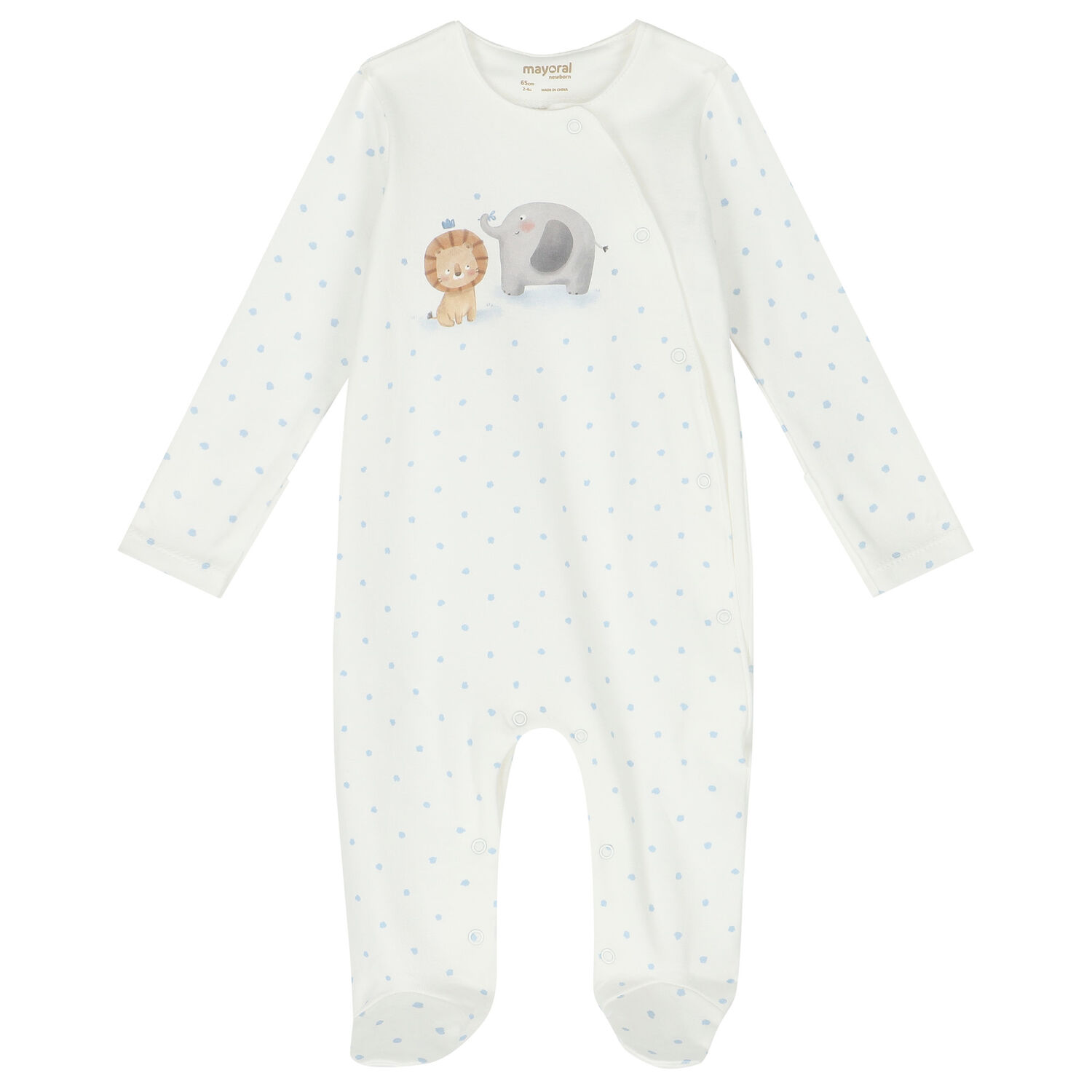 Baby Boys Ivory Babygrow Gift Set, 3, hi-res