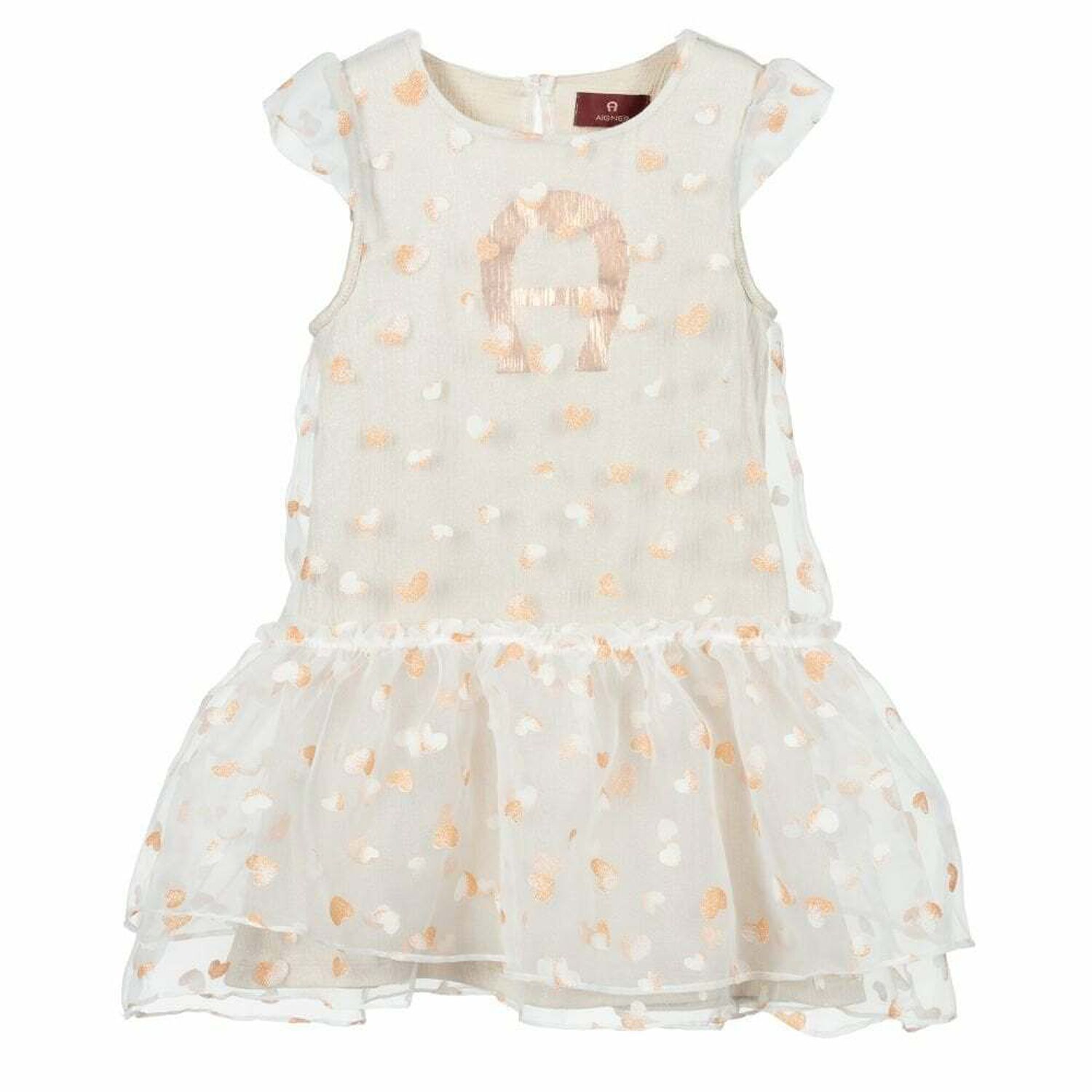 Girls Gold Dress, 1, hi-res image number null