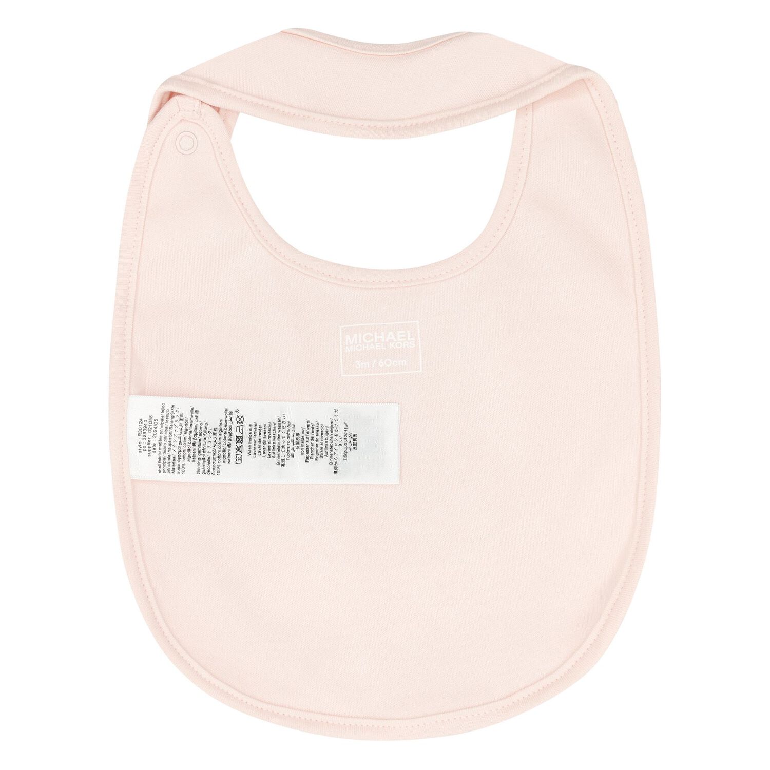 Baby Girls Pink & Silver Logo Babygrow Gift Set, 2, hi-res