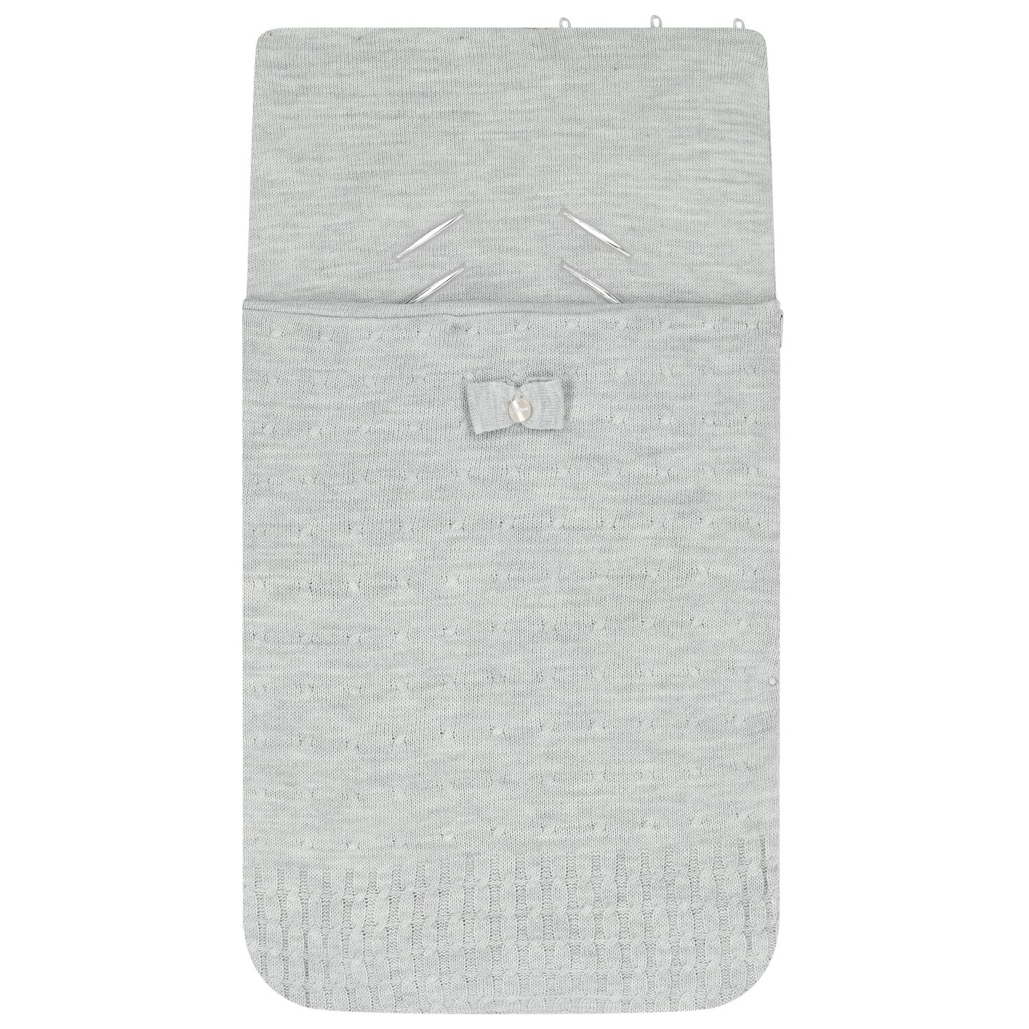 Grey Knit Baby Nest, 2, hi-res image number null