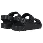 Black Logo Milano Eva Sandals, 1, hi-res