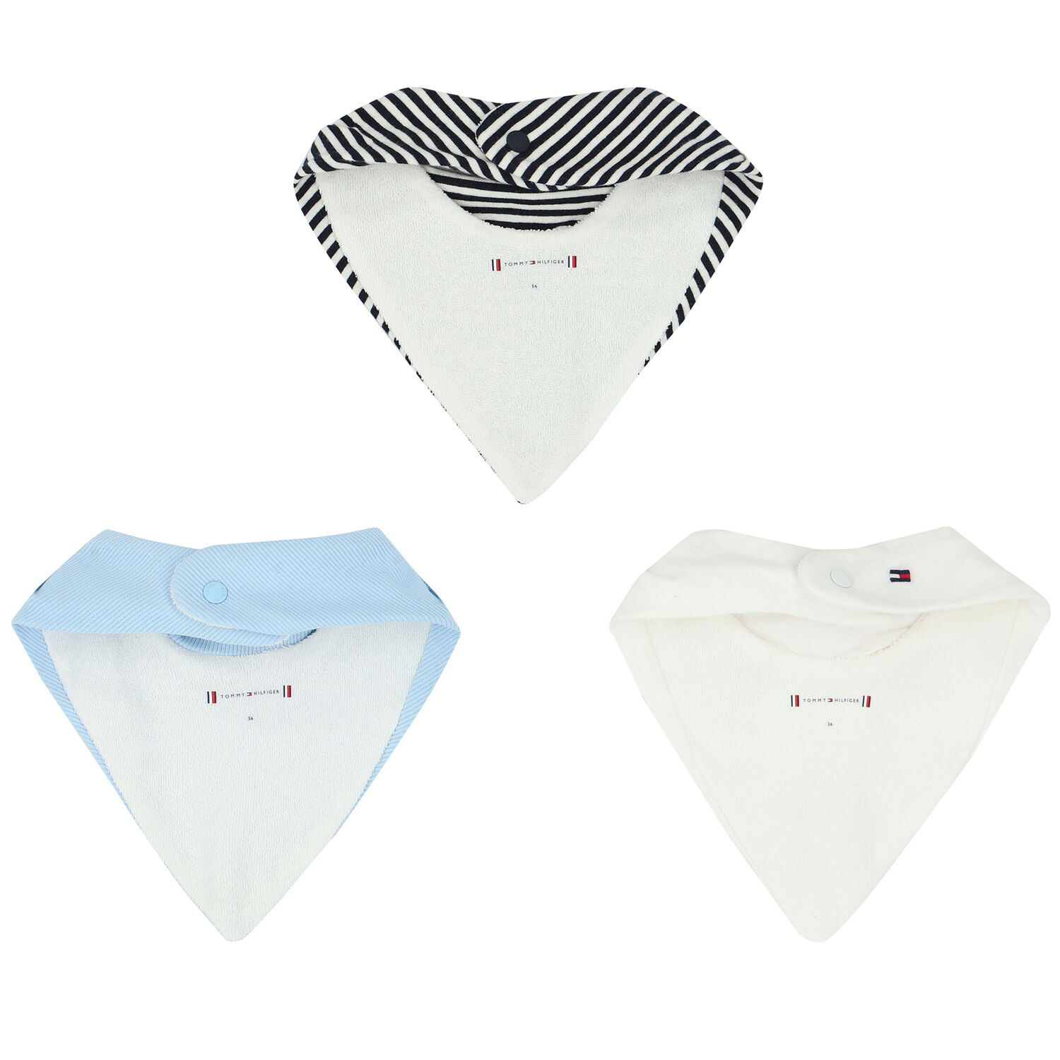 Baby Boys Bandana Bib Set (3-Pack), 2, hi-res