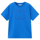 Boys Blue Logo T-Shirt, 3, hi-res