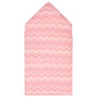 Baby Girls Pink Poudra Zig Zag Baby Nest, 1, hi-res