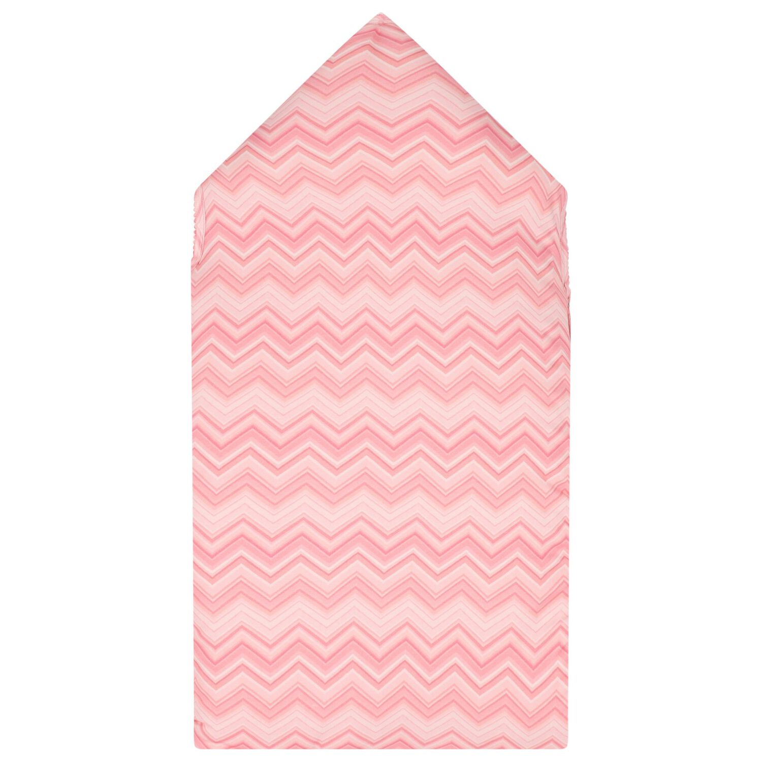 Baby Girls Pink Poudra Zig Zag Baby Nest, 1, hi-res