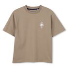 Boys White & Beige Logo T-Shirts ( 2-Pack ), 1, hi-res