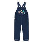 Baby Boys Yellow & Blue Denim Dungaree Set, 1, hi-res