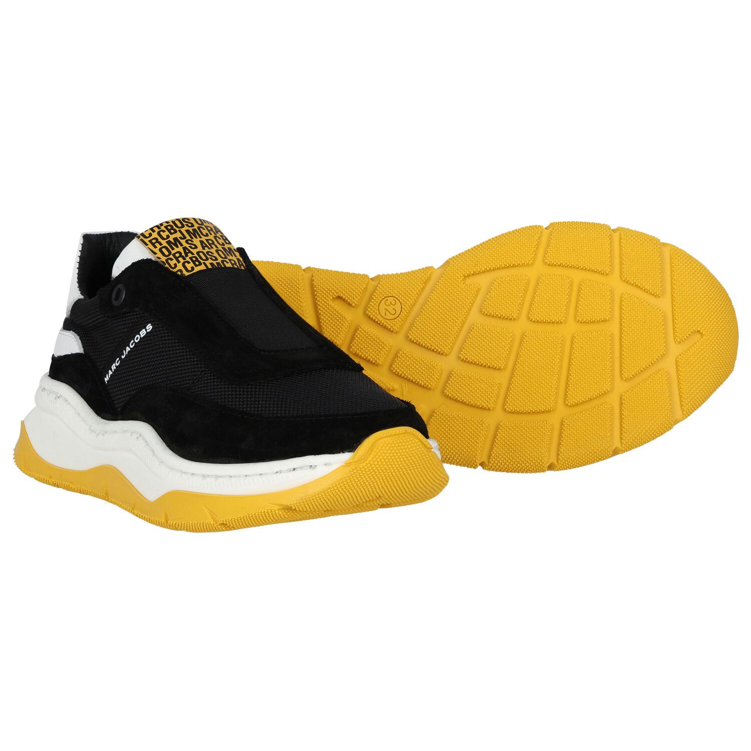 Black Logo Trainers, 1, hi-res image number null