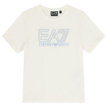 Boys Ivory Logo T-Shirt