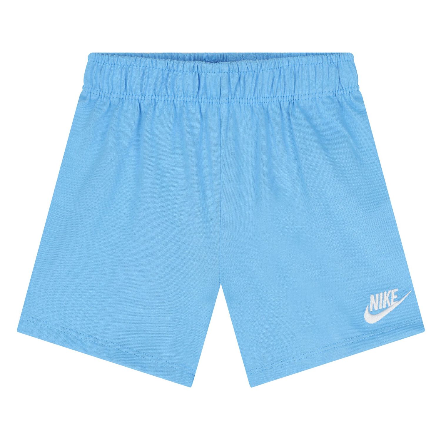 Younger Boys Black & Blue Logo Shorts Set, 1, hi-res