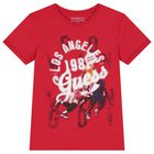 Boys Red Logo T-Shirt, 1, hi-res