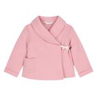 Baby Girls Pink & Beige Animals 3 Piece Trousers Set , 1, hi-res