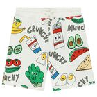Boys Ivory Shorts, 1, hi-res
