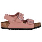 Younger Girls Pink Milano Sandals, 1, hi-res
