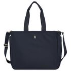 Navy Blue Logo Baby Changing Bag, 1, hi-res
