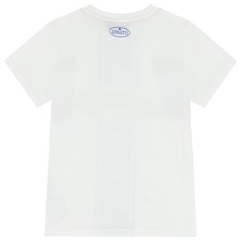 Boys White Logo T-Shirt 
