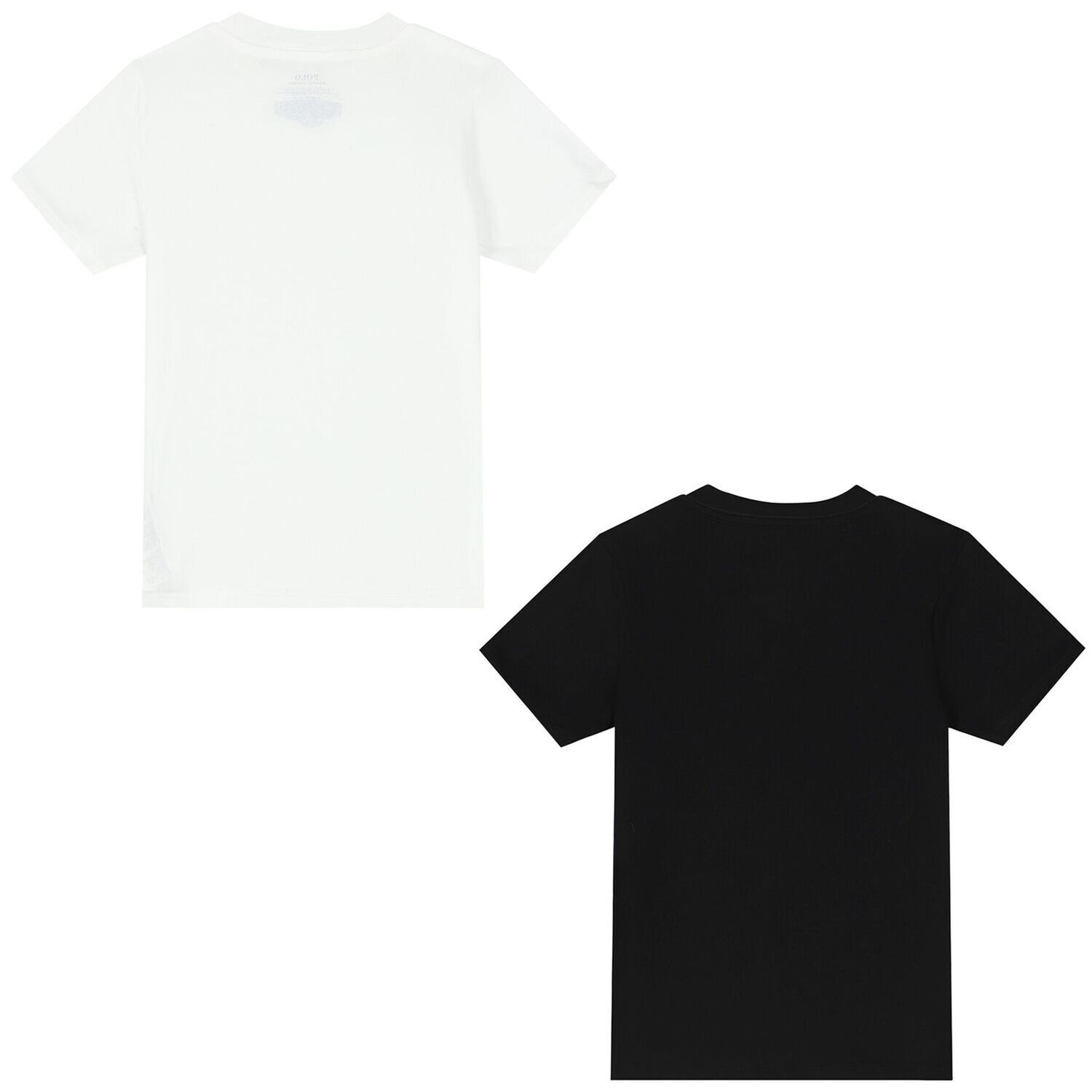 Boys Black & White Logo T-Shirts ( 2-Pack ), 1, hi-res