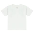 Boys Ivory Logo T-Shirt, 1, hi-res