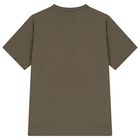 Boys Green Logo T-Shirt, 4, hi-res