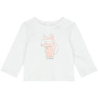 Younger Girls Pink & White Logo 3-Piece Tracksuit, 1, hi-res