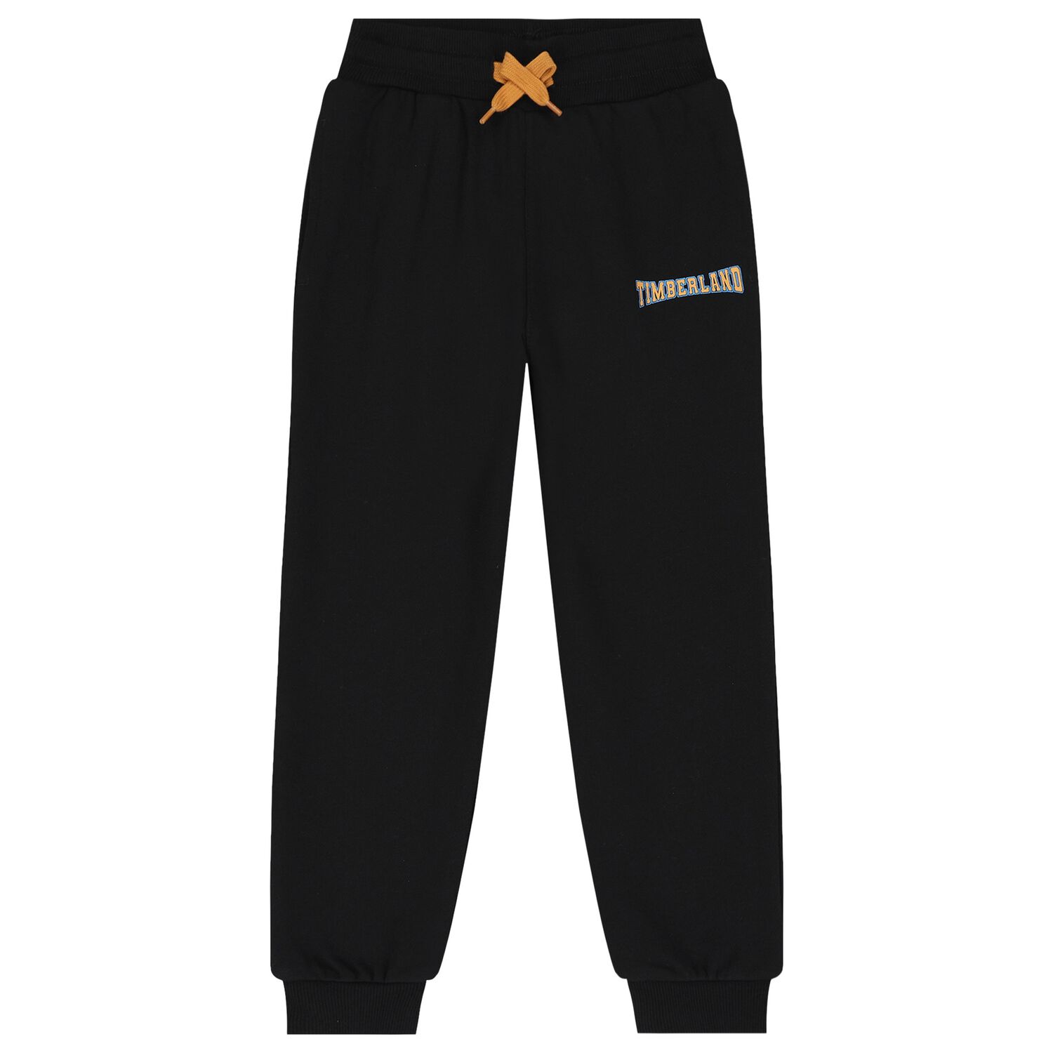 Boys Black Logo Joggers, 1, hi-res