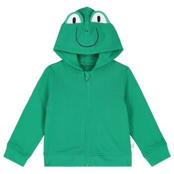 Younger Boys Frog Cotton Sweatshirt