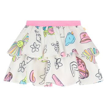Girls White Skirt