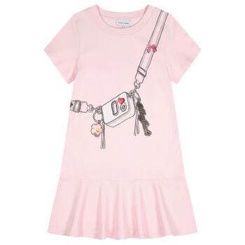 Girls Pink Bag Dress