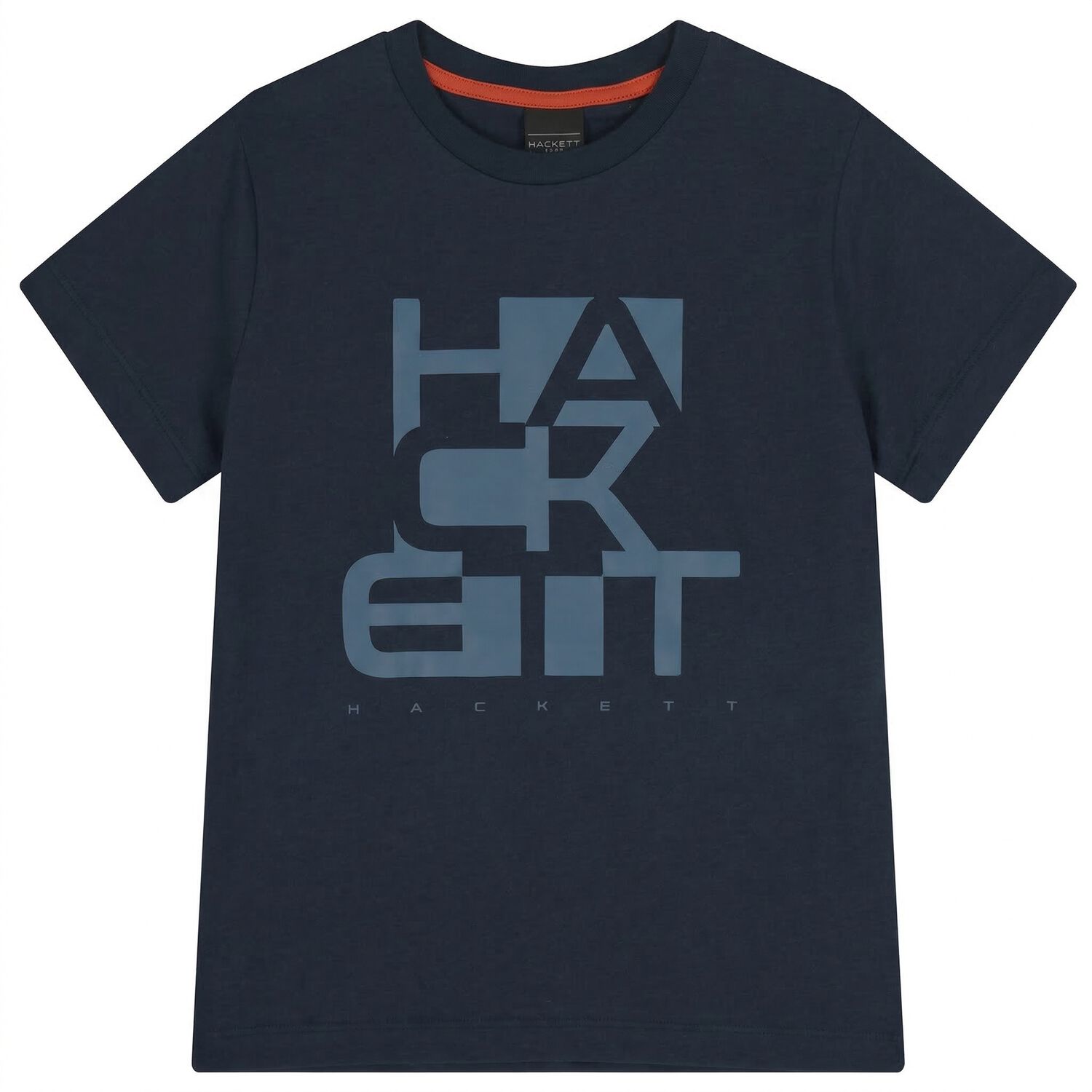 Boys Navy Blue Logo T-Shirt, 2, hi-res