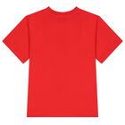 Red Teddy Bear Logo T-Shirt, 2, hi-res