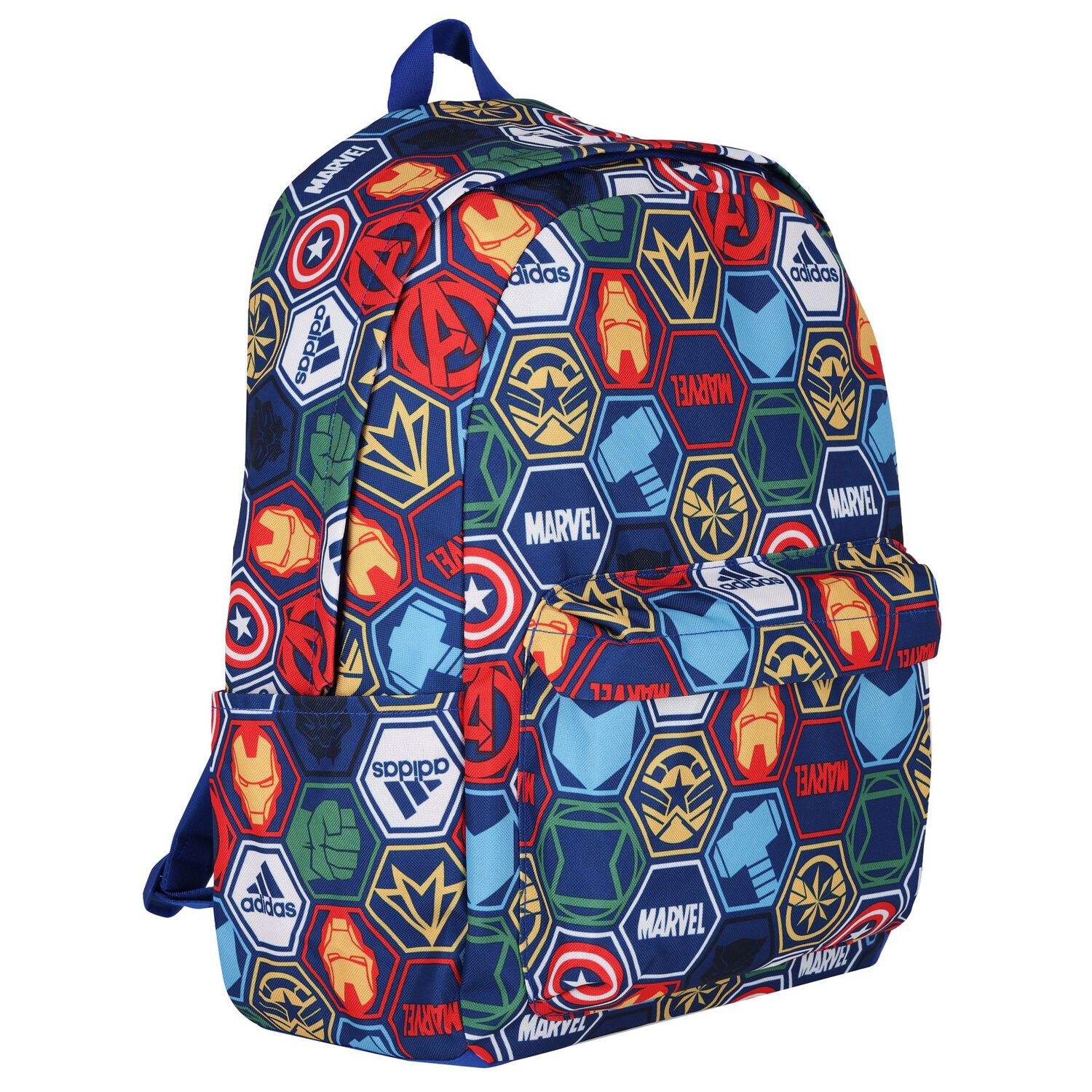 Boys Multi-Coloured Marvel Backpack, 1, hi-res