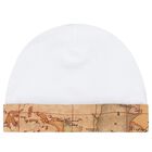 White & Beige Geo Map Babygrow Set, 1, hi-res