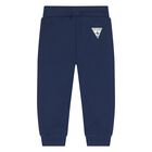 Younger Boys Blue Logo Tracksuit, 2, hi-res
