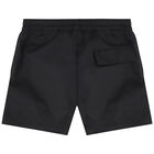 Black Logo Swim Shorts, 1, hi-res
