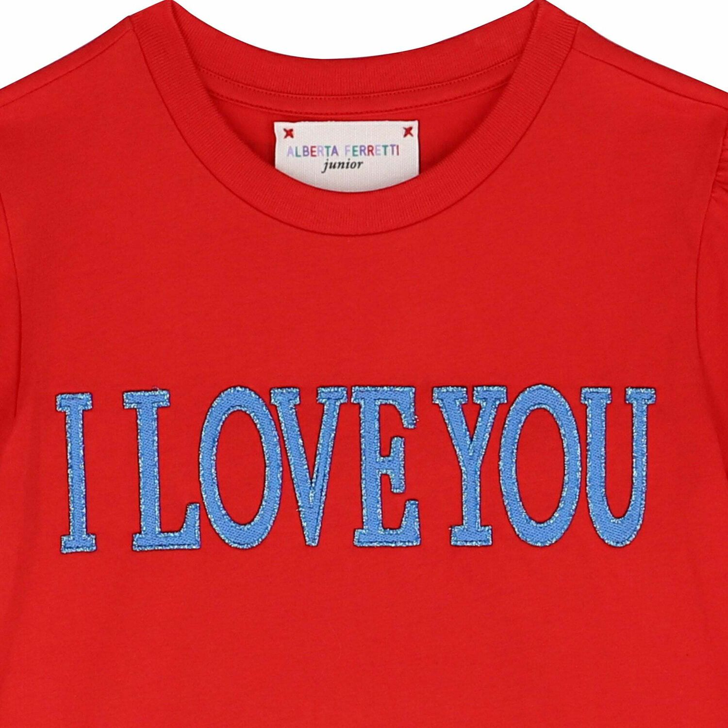 Girls Red Embroidered Dress, 1, hi-res image number null