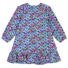 Girls Blue Heart Dress Set, 1, hi-res