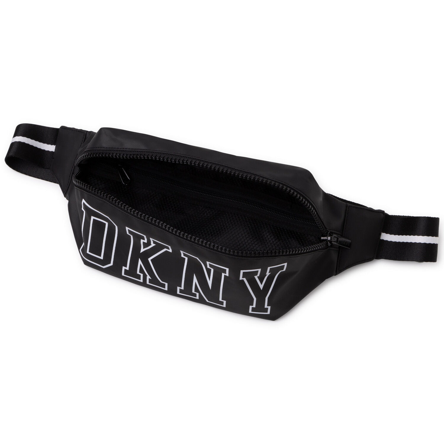 Black Logo Belt Bag, 1, hi-res